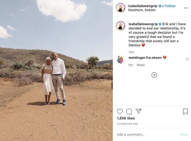 Isabella Löwengrip och Erik Selin Isabella Löwengrip och Erik Selin